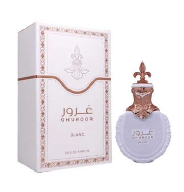 АРАБСКИ УНИСЕКС ПАРФЮМ FRAGRANCE WORLD GHUROOR BLANC WHITE 80 МЛ 