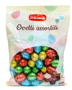 ШОКОЛАДОВИ БОНБОНИ ДОЛЧИАНДО ЯЙЦА 850 ГР