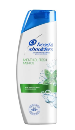 ХЕД ЕНД ШОУЛДЪРС ШАМПОАН МЕНТОЛ 330  МЛ /ЗЕЛЕН/