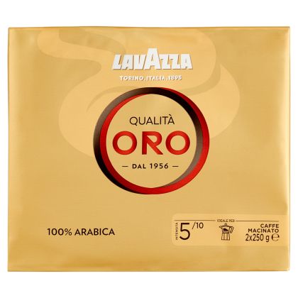КАФЕ ЛАВАЦА ОРО 100 % АРАБИКА 2 Х 250 ГР /ЗЛАТНО/