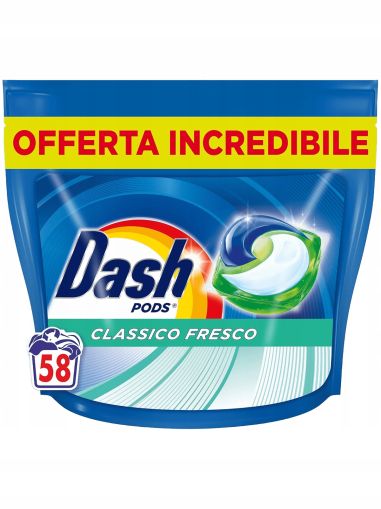 ДАШ КЛАСИКО ФРЕСКО  КАПСУЛИ 58 БР ПЛИК 