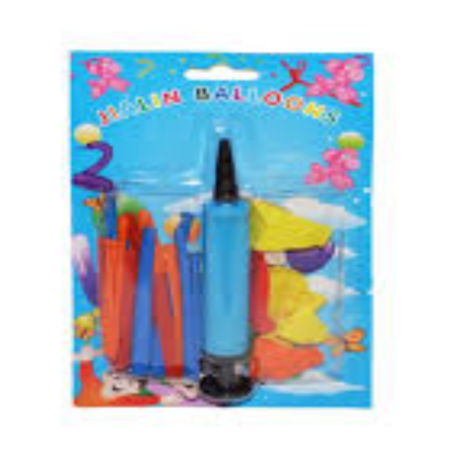 ПАРТИ БАЛОНИ 16 БР И ПОМПА НА КАРТОН