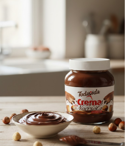 ТОДАВИДА ТЕЧЕН ШОКОЛАД С ЛЕШНИК 750 ГР