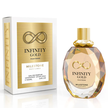 АРАБСКИ ДАМСКИ ПАРФЮМ INFINITY GOLD MILESTONE 100 МЛ - TESTER