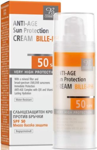 СЛЪНЦЕЗАЩИТЕН КРЕМ ПРОТИВ БРЪЧКИ BILLE-PH SPF 50+ 30 МЛ
