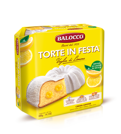 ТОРТА БАЛОКО С ЛИМОНОВ КРЕМ 400 ГР