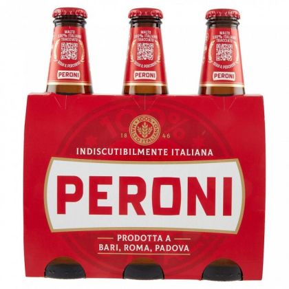ИТАЛИАНСКА БИРА ПЕРОНИ 3 Х 330 МЛ