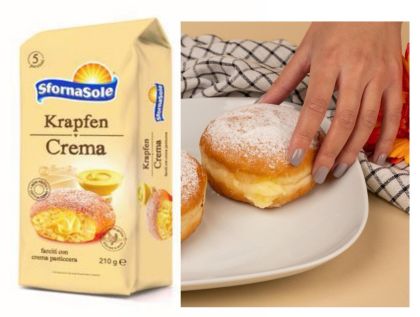 ПОНИЧКИ С КРЕМ СФОРНАСОЛЕ 5 БР В ОПАКОВКА 210 ГР