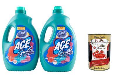 АЧЕ ОКСИ КОЛОР БЯЛ МУСКУС И ЛАВАНДУЛА БЕЛИНА ЗА ЦВЕТНИ ДРЕХИ 2300 МЛ