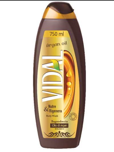 ВИДАЛ ДУШ ГЕЛ АРГАН 600 МЛ