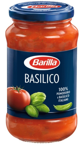 СОС БАРИЛА ДОМАТИ С БОСИЛЕК БАЗИЛИКО 400 ГР