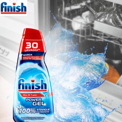 ФИНИШ УЛТИМЕЙТ НОВИЯ ГЕЛ ЗА СЪДОМИЯЛНА МАШИНА 600 МЛ /СИН/