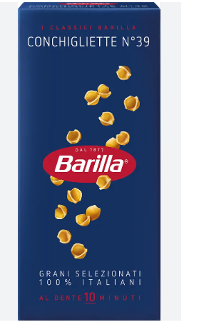 ПАСТА БАРИЛА КОНЧИГЛИЕТЕ № 39 500 ГР