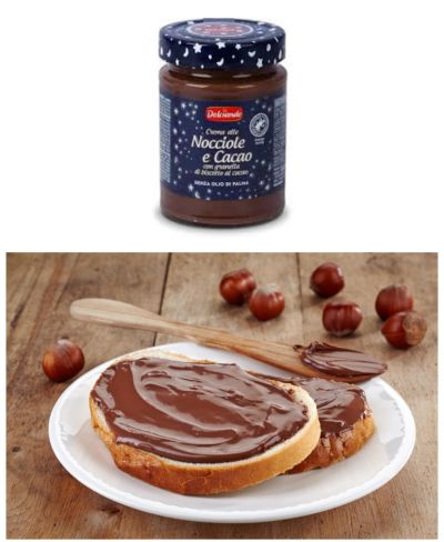 ТЕЧЕН ШОКОЛАД ДОЛЧИАНДО С НАТРОШЕНИ БИСКВИТКИ 350 ГР