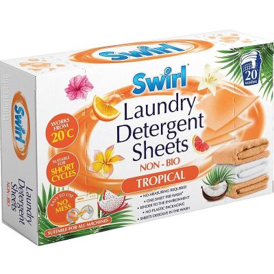 СУИРЪЛ НОН БИО ТРОПИКЪЛ КЪРПИЧКИ ЗА ПРАНЕ 20 БР