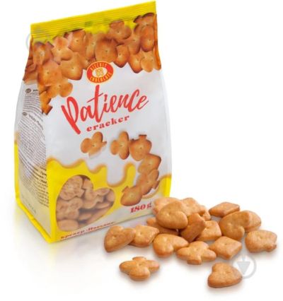 КРЕКЕРИ ПАСИАНС 180 ГР /ЖЪЛТ ПАКЕТ/