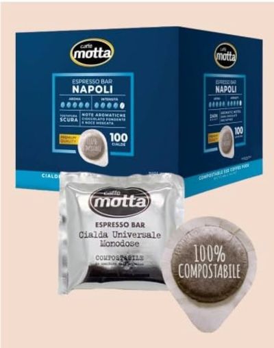 КАФЕ МОТА НАПОЛИ ХАРТИЕНИ КАПСУЛИ БОКС 100 БР