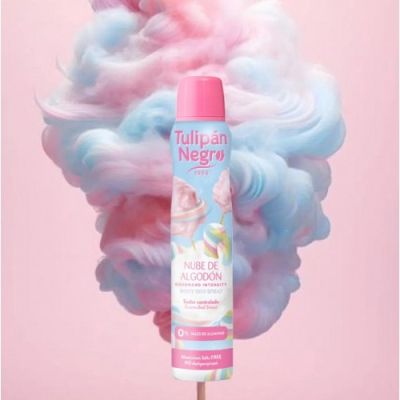 ТУЛИПАН ДЕЗОДОРАНТ ЗАХАРЕН ПАМУК И МАРШМЕЛОУ 200 МЛ