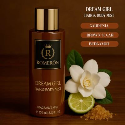 ROMERON ФРЕНСКИ СПРЕЙ ЗА КОСА И ТЯЛО DREAM GIRL 250 МЛ