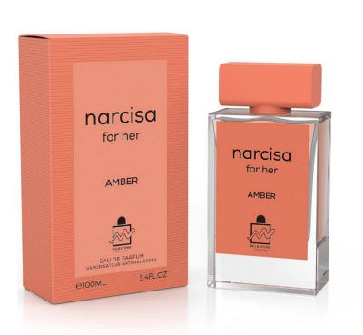 ФРЕНСКИ ДАМСКИ ПАРФЮМ NARCISA FOR HER AMBER 100 МЛ