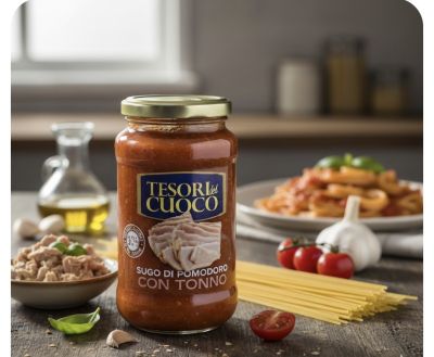 СОС ТЕЗОРИ С РИБА ТОН 400 ГР