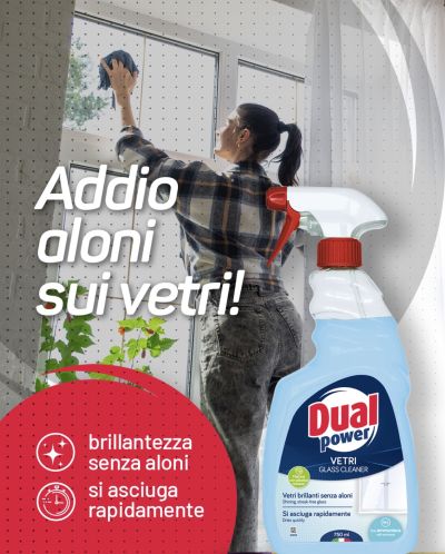 ДУАЛ ПАУЪР СПРЕЙЗА ПРОЗОРЦИ 750 МЛ