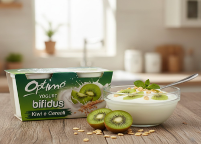 ЙОГУРТ ОПТИМО БИФИДУС КИВИ 2 Х 125 ГР