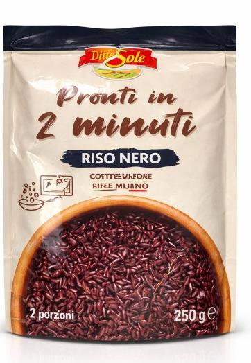 ГОТОВ ЧЕРЕН ОРИЗ ДЕЛИЦИЕ ДЕЛ СОЛЕ 2 ПОРЦИИ 250 ГР