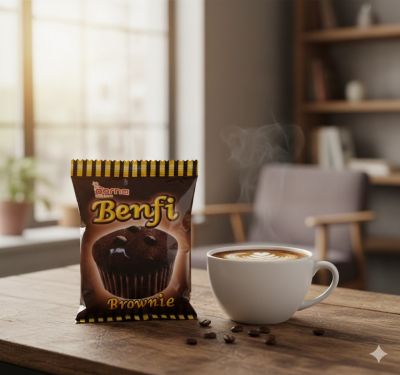КЕКС БЕНФИ БРАУНИ С ШОКОЛАД 50 ГР