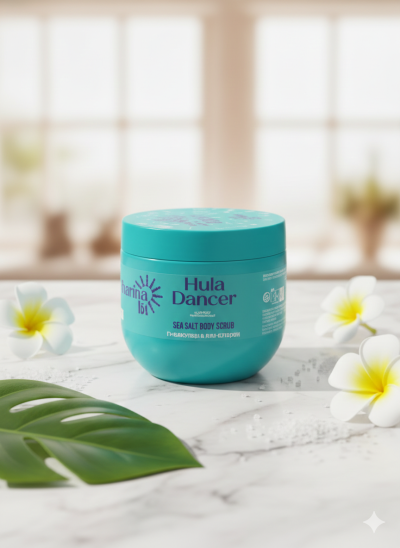 СПА ЕКСКЛУЗИВ ЕКСФОЛИРАЩ СКРАБ ЗА ТЯЛО ХУЛА ДЕНСЕР 500 ГР / ЗЕЛЕН /