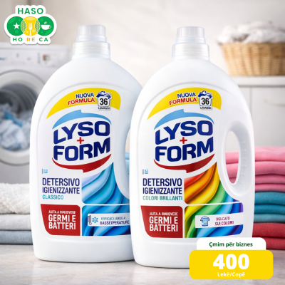 ЛИЗОФОРМ ТЕЧЕН ГЕЛ ЗА ЦВЕТНИ ДРЕХИ 36 П