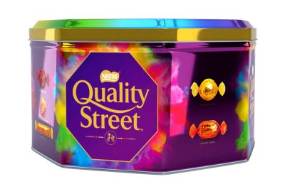 НЕСТЛЕ КУОЛИТИ СТРИЙТ МЕТАЛНА КУТИЯ С БОНБОНИ 208 БР 1936 ГР