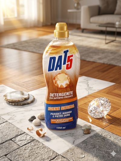 ДАТ 5 ПОЧИСТВАЩ ПРЕПАРАТ ЗА ПАРКЕТ И ЛАМИНАТ 1250 МЛ