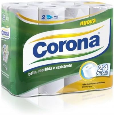 КОРОНА ИТАЛИАНСКА ТОАЛЕТНА ХАРТИЯ 24 БР