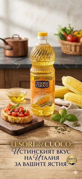 ИТАЛИАНСКО ЦАРЕВИЧНО ОЛИО ТЕЗОРИ 1000 МЛ