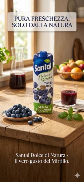 СОК САНТАЛ БОРОВИНКА 1000 МЛ /КУТИЯ/