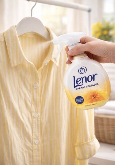 ЛЕНОР СЪМЪР БРИЙЗ  СПРЕЙ ЗА ДРЕХИ 500 МЛ /ЖЪЛТ /