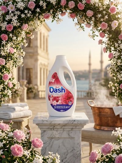 ДАШ 2 В 1 ЖАСМИН И РОЗА ТЕЧЕН ГЕЛ 25 П 1125 МЛ