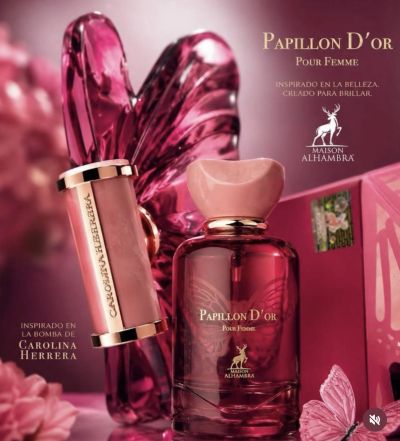 АРАБСКИ ДАМСКИ ПАРФЮМ PAPILLON DOR 100 МЛ