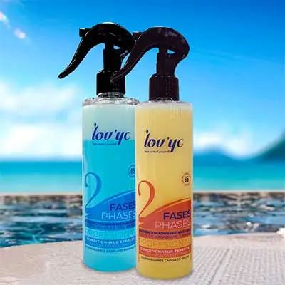 ЛАВ Ю СИ МАКАДАМИЯ И АРГАН ДВУФАЗЕН СПРЕЙ ЗА КОСА 300 МЛ /ОРАНЖ/