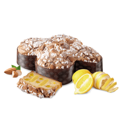 КОЛОМБА ДУКА МОСКАТИ ИТАЛИАНСКИ КОЗУНАК С ЛИМОНОВ КРЕМ 750 ГР