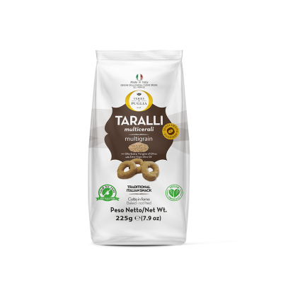 ТАРАЛИ ТРАДИЦИОННИ С МНОГОЗЪРНЕСТО БРАШНО 225 ГР