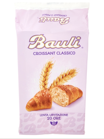 КРОАСАНИ БАУЛИ С ПОРЪСКА ЗАХАР 6 БР В ПАКЕТ