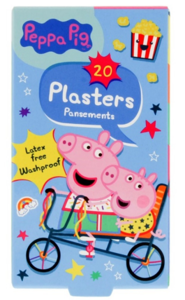 ПЕПА ПИГ ДЕТСКИ ПЛАСТИРИ 20 БР